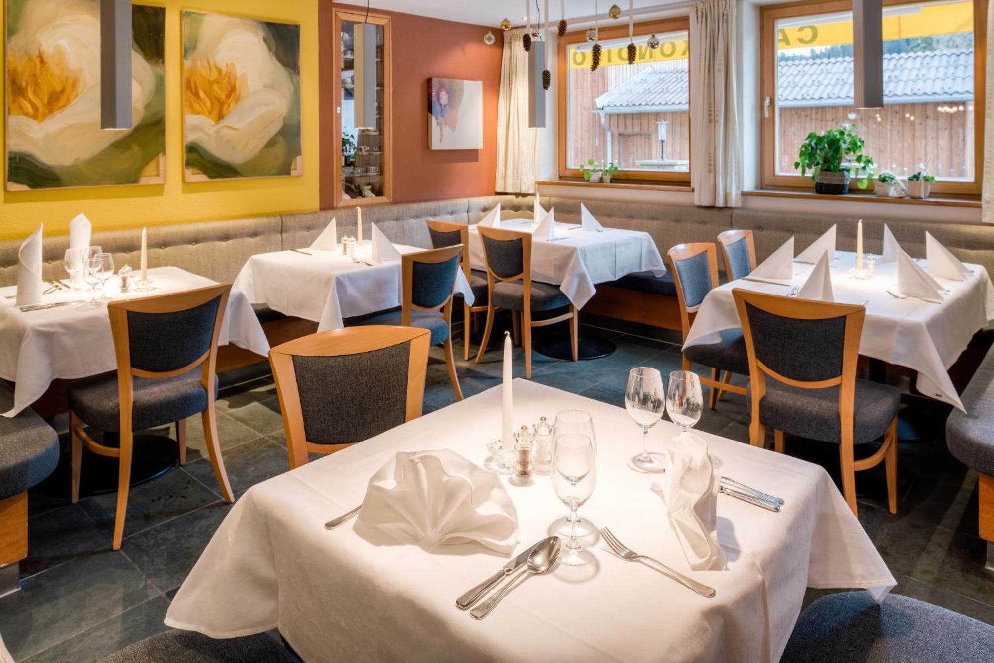 Hotel Restaurant Claudia Serfaus Buitenkant foto